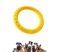 Chewable Pull Ring Pet Toy-Durable EVA Floating Dog Toy- High-Visibility Colors for Training, Tug-of-War,Water Play- Perfect for Medium/Large Breeds (18cm)