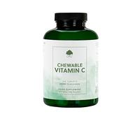 Chewable Vitamin C Tablets | 300mg of Vitamin C per Raspberry Flavoured Tablet | 100 Tablets | G&G Vitamins