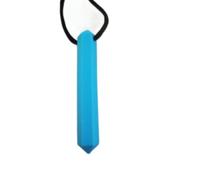 Chewelry Sensory Chew Necklace a Discreet Pendant for Kids, Teens or Adults with Autism ADHD Who Need to Stim Chew Bite or Fidget Chewy Aids Help Concentration Biting Single (Sky Blue)