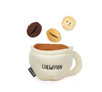 CHEWFFON Interactive Dog Toys, Dog Enrichment Squeaky Toy for Boredom, Hide & Seek Plush Puzzle Toy to Keep Them Busy, Coffee Cup-Shaped for Small, Medium and Large Dogs