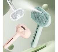 Chewie-Chewie Steam Brush for Dogs, Chewie Viral Steam Brush, 33-In-1 Spray Hair Removal Comb for Short & Long Haired Dogs, Pet Grooming Brushs with Spray, No More Painful Tangles (1*Green)