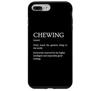 Chewing Definition - Funny Sarcastic Chewing Explanation Case for iPhone 7 Plus/8 Plus