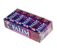 Chewing Gum Forest Fruits Flavor, 100 Pieces (140g) - Sugar-Free Turkish Gum, Long-Lasting Freshness, Firm Texture, Tooth-Friendly (Forest Fruits)