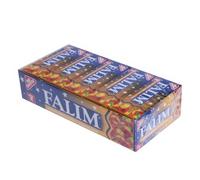 Chewing Gum Mixed-Fruit Flavor, 100 Pieces (140g) - Sugar-Free Turkish Gum, Long-Lasting Freshness, Firm Texture, Tooth-Friendly (Mixed-Fruit)
