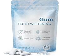 Chewing Gum, Sugar-Free Chewing Gum, Support Enamel, Keeps Your Breath Freash All Day, Improve the Surface of Teeth, Preventing Oral Problems, Fresher Mouth, 60 Gum (1 Pcs)