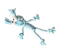 Chewing Rope, Dog Teeth Cleaning for Pets, Calming Toy with Sturdy Design, Interactive Play Words, Easy Grip Feature, Pet Tool, Chew Toy Accessory for Living Room, Balcony, Garden 9.84x15.75 Inches