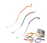 Chewing Rope Toy for Cats - Cat Chew Toy Bite Rope, Interactive Kicking Game for Small Medium Pet Kittens