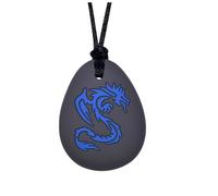 Chewing Teether Necklace, Silicone Tooth Shape Chewelry Pendant for Adult & Small Baby to Wear, Soft Sensory Nursing Tools for Autism, ADHD, and Teething Kids