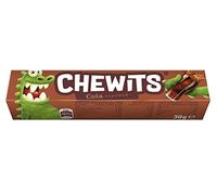 Chewits Cola Chewy Sweets, Multi Color, Mixed-Fruit, 30 g, Pack of 40