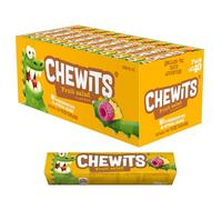 Chewits Sweets - Fruit Salad Sweets, Chewy & Fruity - Bulk Box x40 Sticks - Made with Real Fruit Juice - Vegetarian, No Artificial Colours - Nostalgic Classic British Sweet Treat for Sharing & Gifting