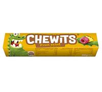 Chewits Sweets - Fruit Salad Sweets, Chewy & Fruity - Bulk Box x40 Sticks - Made with Real Fruit Juice - Vegetarian, No Artificial Colours - Nostalgic Classic British Sweet Treat for Sharing & Gifting