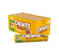 Chewits Sweets - Fruit Salad Sweets, Chewy & Fruity - Bulk Box x40 Sticks - Made with Real Fruit Juice - Vegetarian, No Artificial Colours - Nostalgic Classic British Sweet Treat for Sharing & Gifting