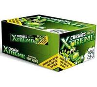 Chewits Xtreme 6 Extremely Sour Apple Chews (Pack of 24)