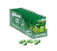 Chewits Xtreme Sour Apple Bites Multipack - Bulk Box 10 Bags Individually Wrapped - Made with Real Fruit Juice - Vegan & Vegetarian, No Artificial Colours - Classic British Sweet
