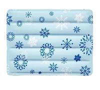 CHEWJOY This pet cooling mat is specially designed for Siberian cats. It's waterproof, scratch-resistant, and non-slip, perfect for summer cat cooling. Foldable and easy to clean. E M