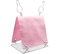ChewProof Bird Bed Hanging House Hammock Tent Steel Base For M Size Parakeets Lovebirds Thermals Design Hideaway Hanging Bird Bed For Cockatiels