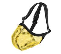 Chews Proof Muzzle Dog Training Mouth Cover Short Snouts Dog Mouth Guard for Everyday Walks Small Dog Muzzle