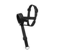 Chews Proof Muzzle Dog Training Mouth Covers Short Snouts Dog Mouth Guard For Everyday Walks Polyester Muzzle