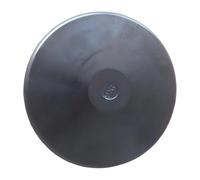 Chewtoyo 1 PC Rubber Track & Field Throwing Discus, Low Rotation Training Tool with Smooth Surface, 1 kg 1.5 kg 2 kg Weight Options, Ergonomic Grip, Standard Sizing for Beginners and Pros