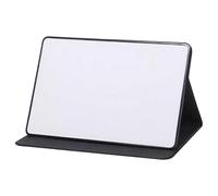 Chewtoyo A4 Whiteboard with Stand, 12.6 X 8.7 in, Portable Dry Erase Board, Includes Pens, Eraser, and Pu Leather Bracket