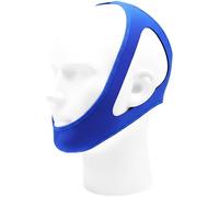 Chewtoyo Anti-Snoring Chin Strap, Adjustable Sleep Sound Enhancer Promotes Nasal Breathing, Prevents Open Mouth, Comfortable Polyester Fiber Jaw Support