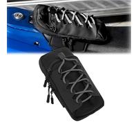 Chewtoyo Motorcycle Storage Bag and Battery Frame Pouch, Compatible with Sur Ron Light Bee X S and Segway x160 x260, Waterproof Electric Dirt Vehicle Cover Bag with 2 Pockets and 5.5-15 in Arm Strap