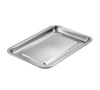 Chewtoyo Rectangular Air Fryer Pan, Stainless Steel Baking Tray for Air Fryer Accessories, 10.6 x 7.9 in / 27 x 20 cm, Oven Safe, Dishwasher Safe