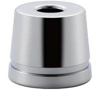 Chewtoyo Safety Razor Stand, Stainless Steel Shaving Razor Stand with 1.42 in / 3.6 cm Dia Base, Compact Razor Holder, Space Saving Design, Silver Finish for Bathroom