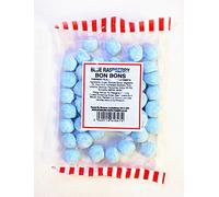 Chewy Blue Raspberry Bon Bons Bag 100g MONMORE | Sour & Fruity Chewy Sweets | Tangy Flavour with a Soft Bite | Fun Treat for Sweet Lovers