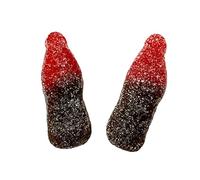 Chewy Fizzy Cherry Cola flavoured Bottles Sweets Share Bag - 1kg