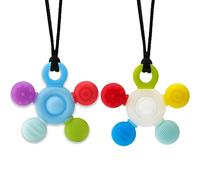 Chewy Necklaces for Sensory Kids, Seeway Silicone Chew Toys for Kids with ADHD Autism, Anxiety, Oral Motor, Reduce Adults Children Chewing Fidgeting