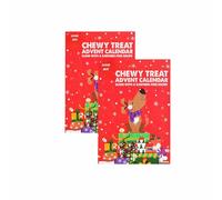 CHEWY Treat ADVENT CALENDAR Rawhide-Free Dog Treats 2 × 60g CHRISTMAS Good Boy Dog Meaty Treats By BRITSHOP