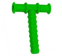 Chewy Tubes - Oral Motor Chewing Tool T-Shaped Dental Gel Bite Stick Speech Oral Muscle Training Tool (Green)