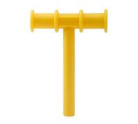 Chewy Tubes - Oral Motor Chewing Tool T-Shaped Dental Gel Bite Stick Speech Oral Muscle Training Tool (Yellow)