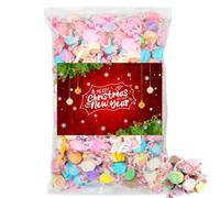 Chewy Variety Christmas Sweets Bag - Soft, Flavourful, and Creamy Retro Candy Treats - Assorted & Single Flavours - Perfect for Parties, Gifts & Sharing (1000g, Random Mixed Flavours)