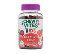 Chewy Vites Kids Multi-Vitamin + Iron, 60 Gummies, Vegan, Berries