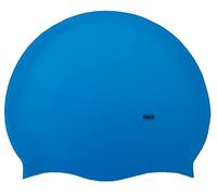 CHEX Branded Stretchy Silicone Unisex Women Men One Piece Swimming Hat Swim Cap Plain Fluo Dark Pastel Colours One Size Adults 8+ Years Easy Pull On Swim Hat (Royal Blue)