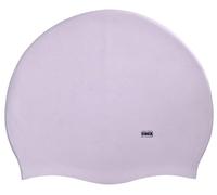 CHEX Branded Stretchy Silicone Unisex Women Men One Piece Swimming Hat Swim Cap Plain Fluo Dark Pastel Colours One Size Adults 8+ Years Easy Pull On Swim Hat (Lilac)