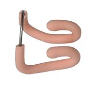 CHEX Unisex Girls Boys Kids Size Spring Nose Clip Two Piece Construction Slightly Sprung Metal Rubber Covered Lightly Padded Pink Flesh Finish One Size Small Nose In Clear Plastic Case
