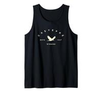 Cheyenne WY - Cheyenne Wyoming Anchor Tank Top