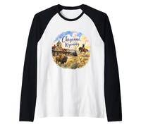 Cheyenne, Wyoming, Capital, Raglan Baseball Tee