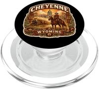 Cheyenne Wyoming Souvenir City State Capital Memorabilia PopSockets PopGrip for MagSafe