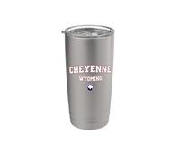 Cheyenne Wyoming (WY) Stainless Steel Insulated Tumbler