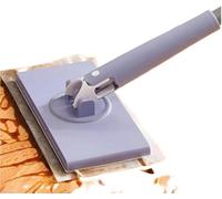 CHEYLIZI Automatic Cloth Changing Mini Mop, Hands-Free Mop Compatible with Face Towels, with 360°Rotating Head, Compatible with Towels or Disposable Wipes