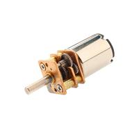 CHF-GM12-1215R DC Motor 12V 1050rpm Mute Torsion Large Hollow Cup Reduction Gear Motor Coreless Motor(3V175rpm i100,10mm shaft)