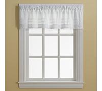 CHF PERI Crochet White Tailored Insert Curtain Valance Industries