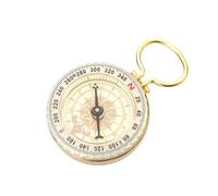 CHFYIJYHM Copper Compass Pocket Watch Glow-in-The-Dark Keychain Compass Essential for Outdoor Sports