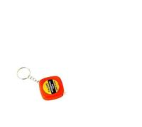 CHFYIJYHM Sewing Tape Measure High-Precision Steel Tape 1M Automatic Telescopic Square Small Tape Measure Key Chain Pendant Mini Small Steel Ruler Gift Ruler(Red 1m)