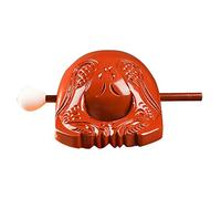 CHFYIJYHM Wooden Fish,Wooden Drum Temple Block Zen Drum with Mat 5 Inch,6inch(6inch)