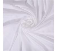 CHGCRAFT 5 Yards Polyester Fabric Blackout Fabric for DIY Crafts Supplies Sofa Bag Making Docer Costume Dressmaking, 60inch Wide, White